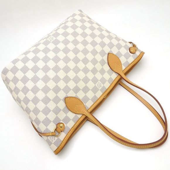 Louis Vuitton Damier Azur Neverfull PM Tote Bag - Picture 3 of 7